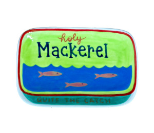 San Mateo Color Me Mine Mackerel Appetizer Plate