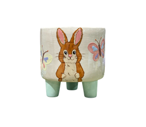 San Mateo Color Me Mine Hoppy's Garden Planter